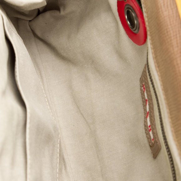 REDUCED Marni Pleated Leather Shoulder Colorblock Brown and Yellow Bag Purse - Picture 4 of 4